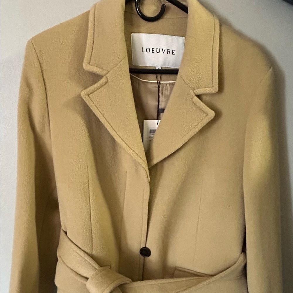 Loeuvre Wool Coat (NWT)